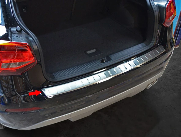 S-Dizayn Audi Q2 Krom Arka Tampon Eşiği 2016 Üzeri ürün görseli