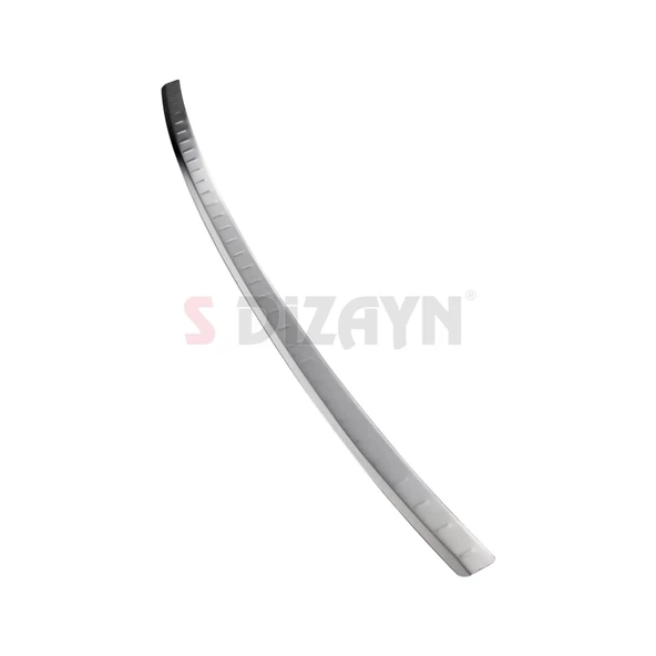 S-Dizayn Audi Q7 Krom Arka Tampon Eşiği 2010-2015 - Resim 2