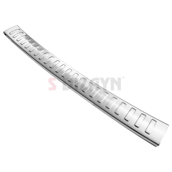 S-Dizayn Mitsubishi Outlander 3 Krom Arka Tampon Eşiği 2013-2019 - 3