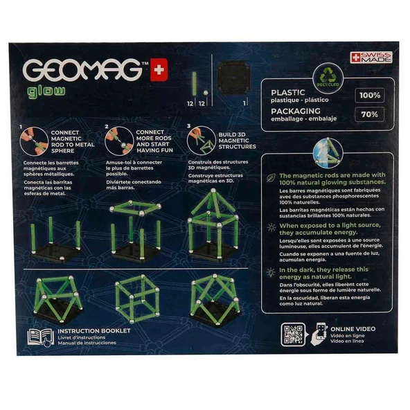 000328 Parıltılı Manyetik Zeka Oyunu 25 Parça - 6