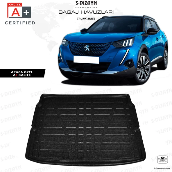 Peugeot 2008 Bagaj Havuzu 2019-2023 (Üst Bagaj) A+Kalite