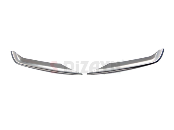 S-Dizayn Nissan Qashqai Krom Sis Farı Çıtası 2 Prç 2017-2021 - 2