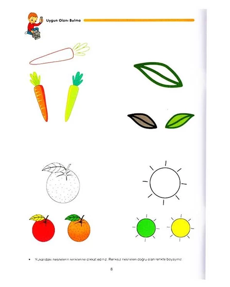 5 Yaş Dikkat ve Zeka Becerileri 2 Çamlıca Çocuk - Resim 2