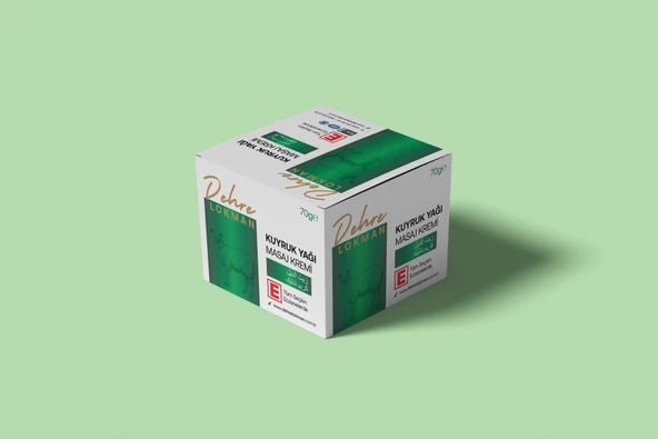 dehre lokman Kuyruk Yağlı Masaj Kremi 70 gr (3 adet ) - 2