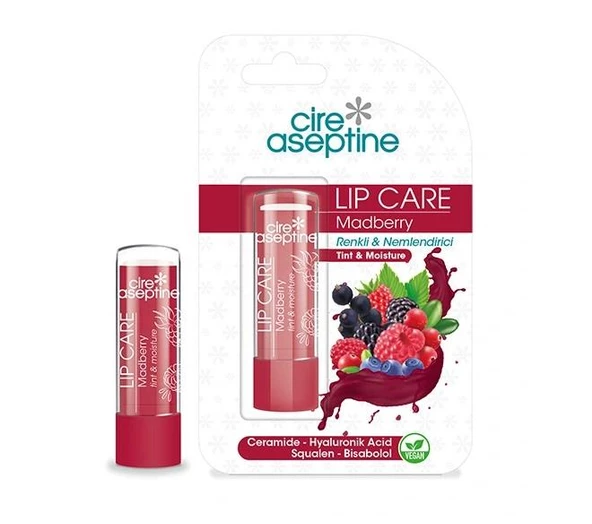 Cire Aseptine Lıp Care Madberry Dudak Kremi 4,5 Gr