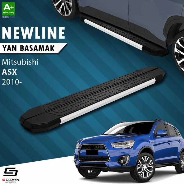 S-Dizayn Mitsubishi ASX NewLine Aluminyum Yan Basamak 183 Cm 2010 Üzeri A+ Kalite