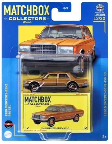 Matchbox Collectors GBJ48 1980 Mercedes-Benz 450 SEL HVW07