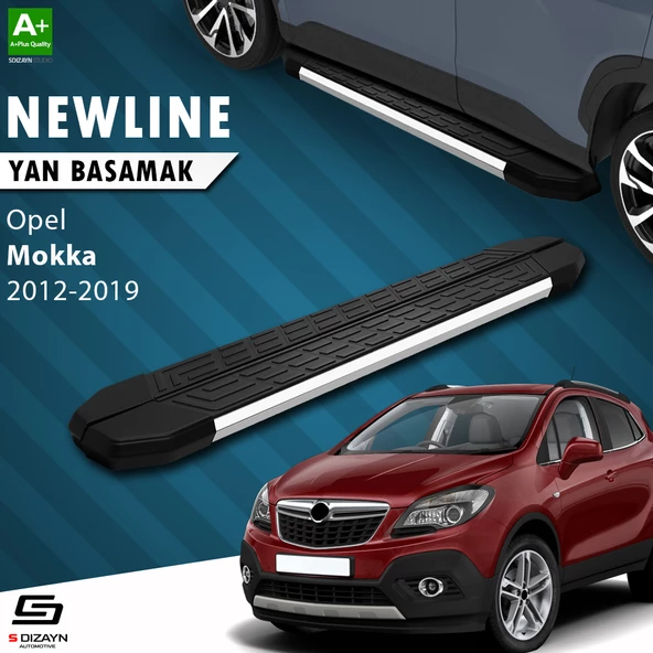 S-Dizayn Opel Mokka NewLine Krom Yan Basamak 163 Cm 2012-2019 A+ Kalite