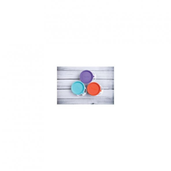 Mycey Kapaklı Mama Tabağı - Mor - 2