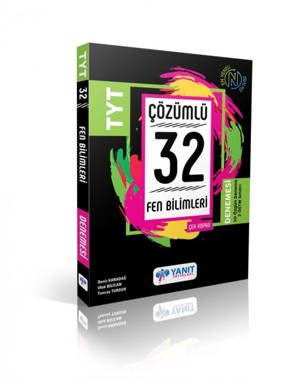 TYT Fen Bilimleri Çözümlü 32 Deneme Yanıt Yayınları