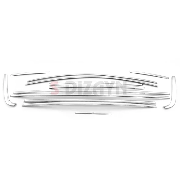 S-Dizayn Hyundai Bayon Krom Cam Çerçevesi 14 Prç. 2021-2024 A+ Kalite - 2