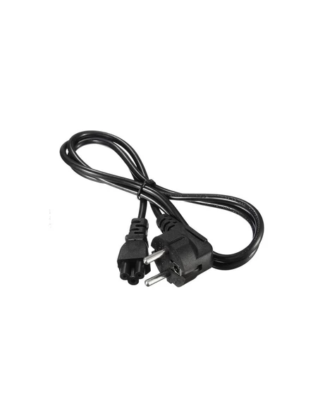 Notebook PC Laptop Güç Power Adaptör Kablosu Yonca Kablo 1.5m - 4