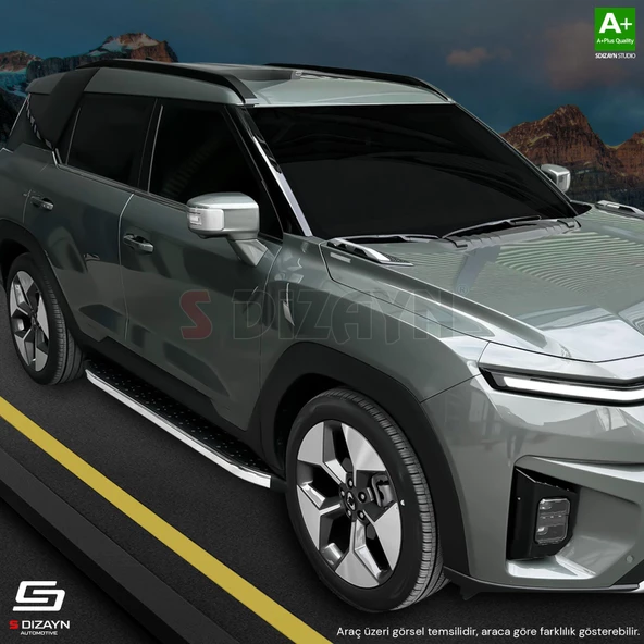 S-Dizayn VW Touareg 3 Evo Krom Yan Basamak 193 Cm 2018 Üzeri A+ Kalite - 5