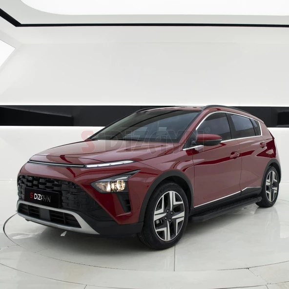 S-Dizayn Hyundai Bayon Krom Cam Çerçevesi 14 Prç. 2021-2024 A+ Kalite - 5