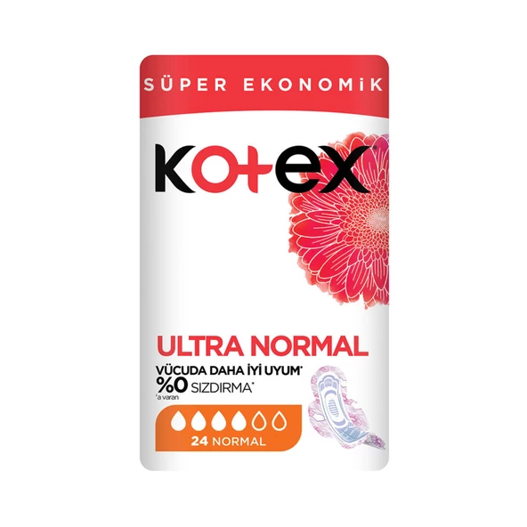 Kotex Ultra Normal Ped Normal 24x5 120 Adet ürün görseli