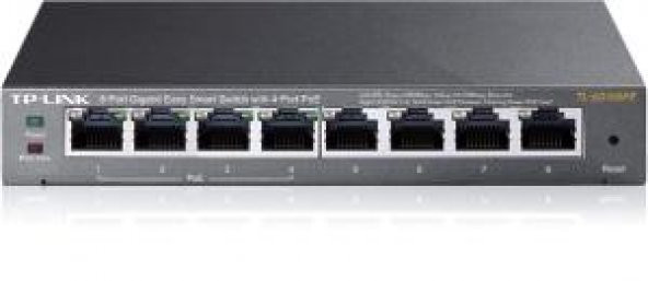 TL OMADA RR TL-SG108PE 8 PORT G.BIT SWITCH.4 PORT - 4