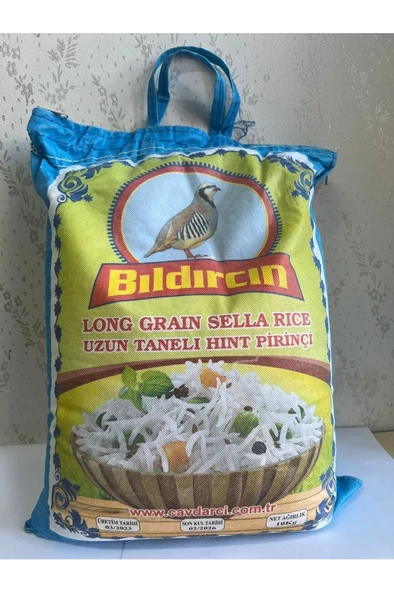 Bıldırcın uzun taneli hint pirinci 10 kg