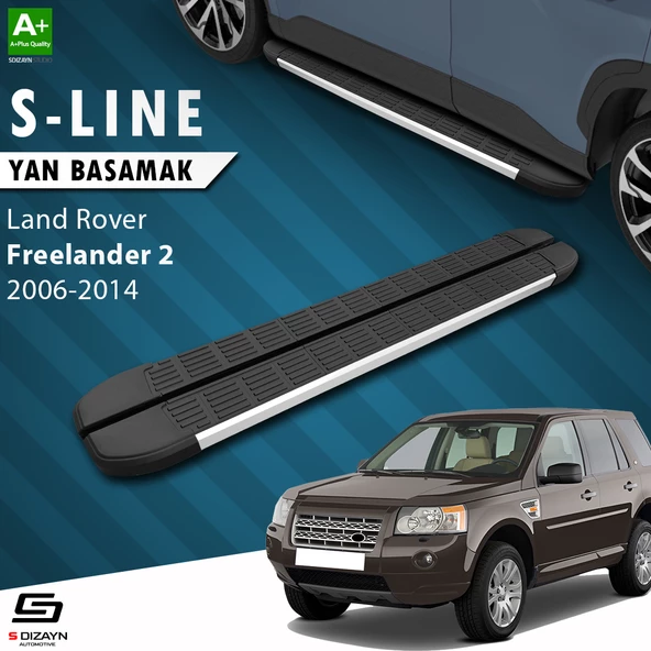 S-Dizayn Land Rover Freelander 2 S-Line Aluminyum Yan Basamak 173 Cm 2006-2014 A+ Kalite