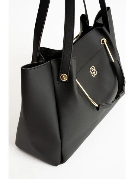 Kadın Kol ve Omuz Çantası Fermuarlı Evrak Okul Geniş Çanta - 3