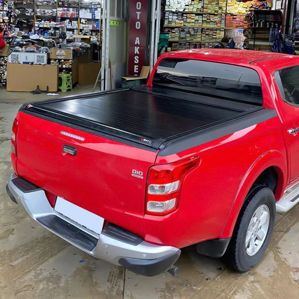 S-Dizayn Mitsubishi L200 5 S-Back Sürgülü Kapak Siyah V1 2015 Üzeri - 2