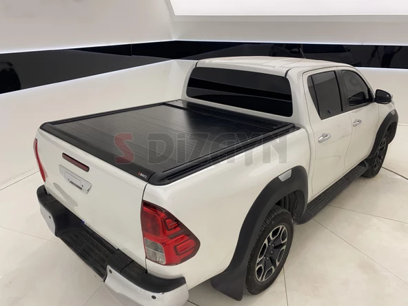 S-Dizayn Nissan Navara 3 S-Back Sürgülü Kapak Siyah V1 2015-2020 - 2