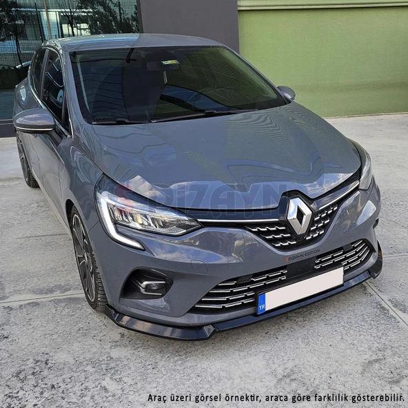 S-Dizayn VW Polo 6 ABS Plastik Ön Tampon Alt Lip 3 Prç. 2017-2021 A+Kalite - 7