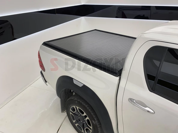 S-Dizayn Dodge Ram 5 S-Back Sürgülü Kapak Siyah V1 2021 Üzeri - 4