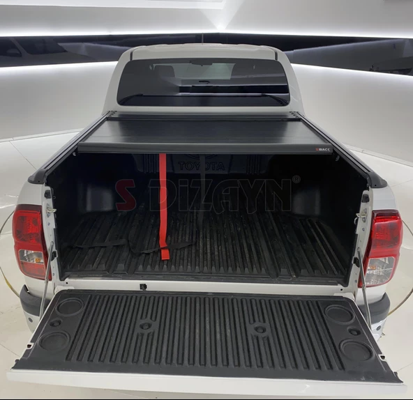 S-Dizayn Ford F150 S-Back Sürgülü Kapak Siyah V1 2021 Üzeri - 7