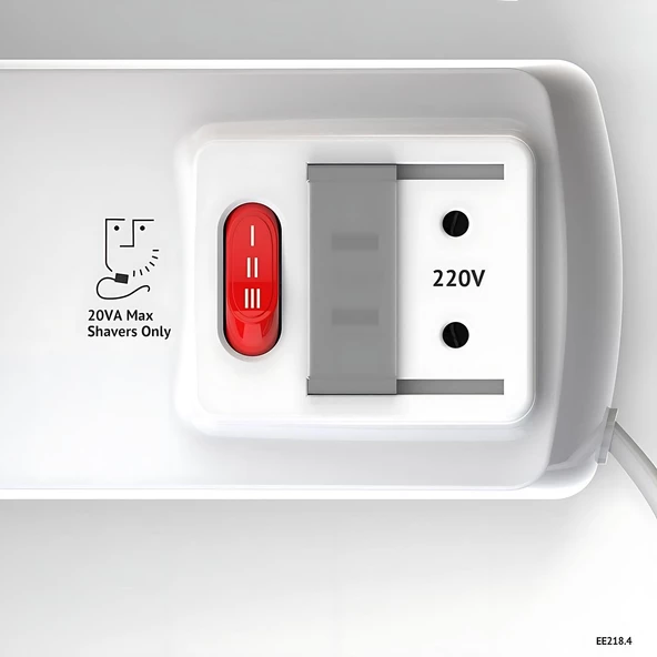 OTEL TİPİ PROFESYONEL SAÇ KURUTMA MAKİNESİ OTELLO PRO ENERGY BEYAZ - Resim 4