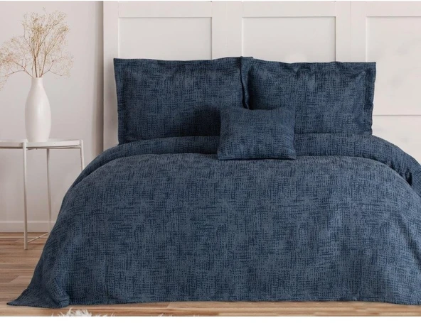 Özdilek Çift kişilik 4 parça Yatak Ortusu Dream İndigo