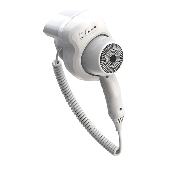 Otel Tipi Saç Kurutma Makinesi Concept Compact Energy Beyaz 1350W - Resim 3