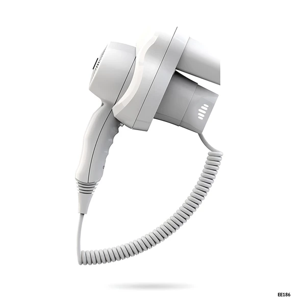 OTEL TİPİ SAÇ KURUTMA MAKİNESİ CONCEPT COMPACT BEYAZ 1350W - Resim 2
