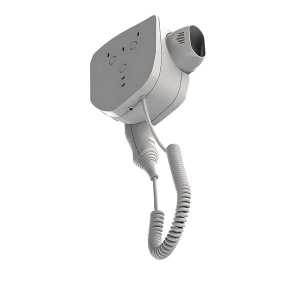 Otel Tipi Saç Kurutma Makinesi Platınum Flat Energy Beyaz 1350W - Resim 4