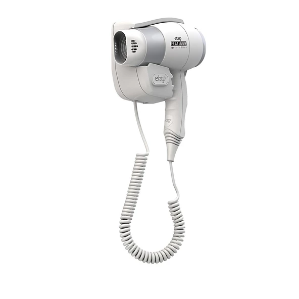 Otel Tipi Saç Kurutma Makinesi Platınum Flat Beyaz 1350W - Resim 2