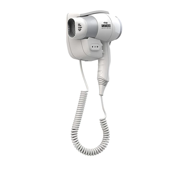 Otel Tipi Saç Kurutma Makinesi Platınum Flat Energy Beyaz 1350W - Resim 2