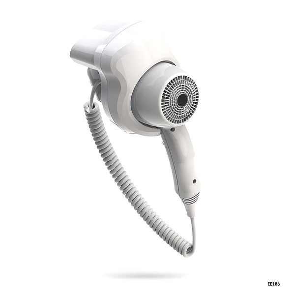OTEL TİPİ SAÇ KURUTMA MAKİNESİ CONCEPT COMPACT BEYAZ 1350W - Resim 3