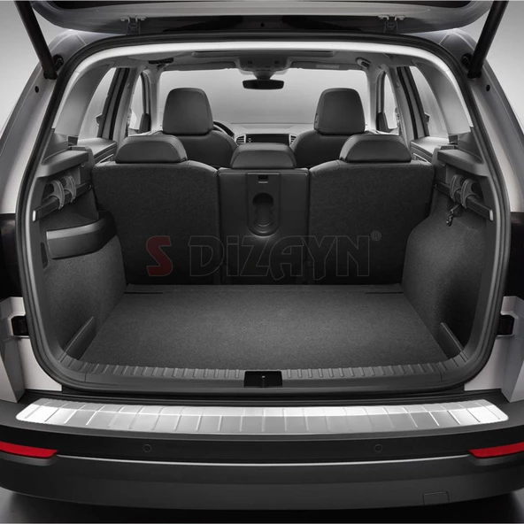 S-Dizayn Skoda Karoq Krom Arka Tampon Eşiği 2017 Üzeri - 5