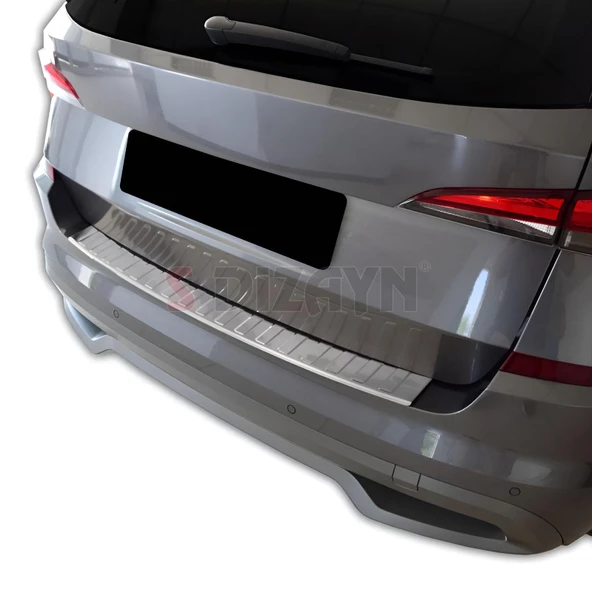 S-Dizayn Skoda Kamiq Krom Arka Tampon Eşiği 2019 Üzeri - 5