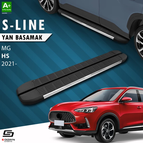 S-Dizayn MG HS S-Line Krom Yan Basamak 183 Cm 2021 Üzeri A+ Kalite