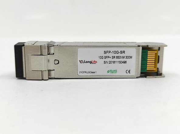 Longlife SFP-10G-SR 10GBASE-SR SFP+ 850nm 30m Transceiver Module