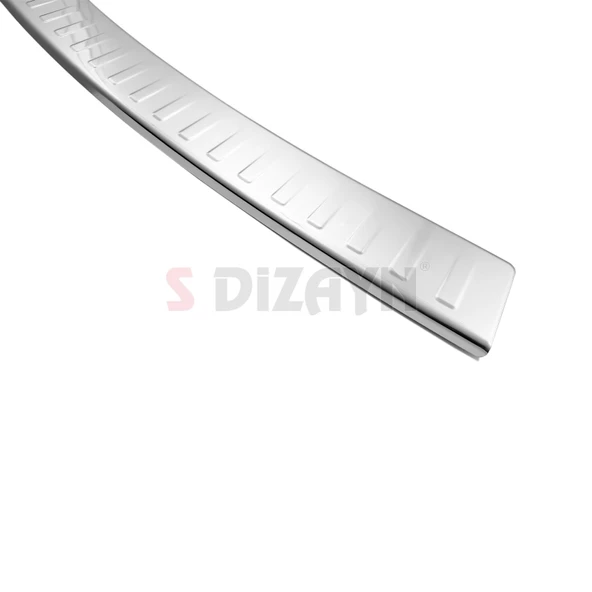 S-Dizayn Skoda Fabia 3 SW Krom Arka Tampon Eşiği 2014-2020 - Resim 4