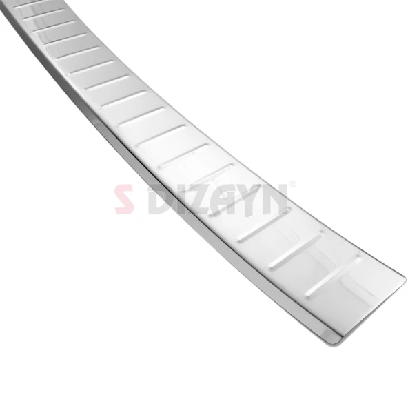 S-Dizayn VW Polo 6 HB Krom Arka Tampon Eşiği 2017-2021 - Resim 4