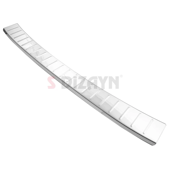 S-Dizayn VW Polo 6 HB Krom Arka Tampon Eşiği 2017-2021 - Resim 3