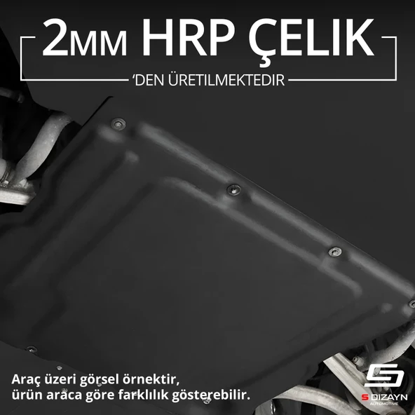 S-Dizayn Citroen C4 G. Picasso Çelik Karter Muhafaza Koruma 2013-2020 A+ Kalite - 5