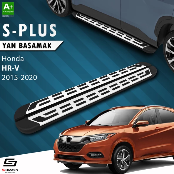 S-Dizayn Honda HR-V 2 S-Plus Gri Yan Basamak 173 Cm 2015-2020 A+ Kalite