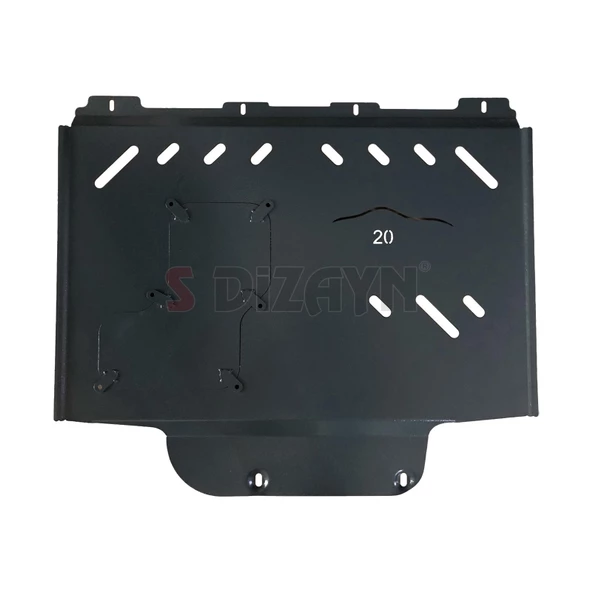 S-Dizayn Toyota Corolla 1.8 Hybrid Çelik Karter Muhafaza Koruma 2019 Üzeri A+ Kalite - 2
