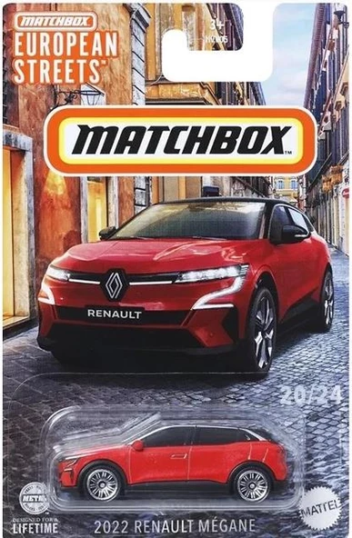 Matchbox European Streets - 2022 Renault Megane HVV40