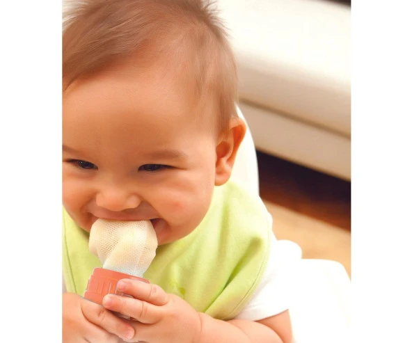 Mycey MyFeeder Güvenli Meyve Sebze Emziği - Turuncu - 2