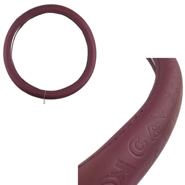 Space Direksiyon Kılıfı 38 cm Bordo / DIKI343-B