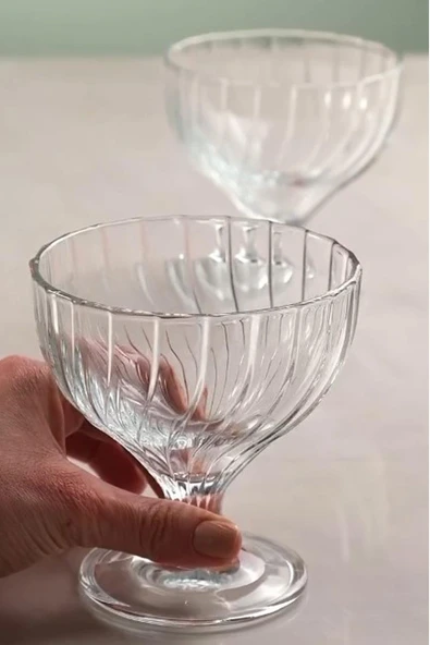 Paşabahçe 51819 Bouquet 6 lı Dondurmalık Kase 240 cc 1206106 - Resim 2